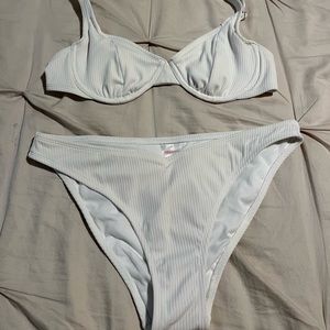 White bikini